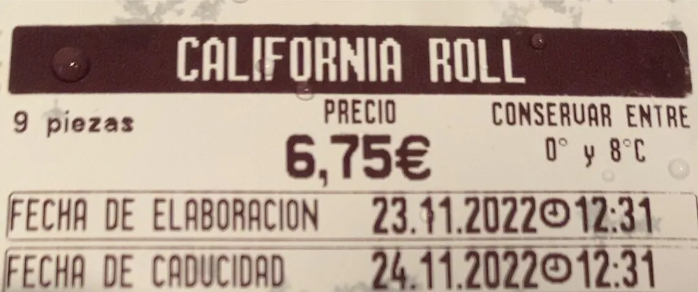 California roll