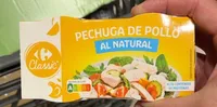 Pechuga de pollo al natural