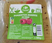 pimientos asados en tiras