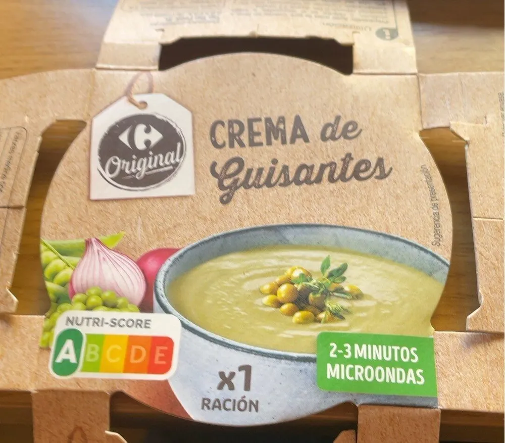 Crema de Guisantes