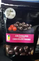 Arándano bañado en chocolate negro