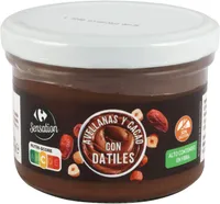 Crema de avellanas y dátil con cacao