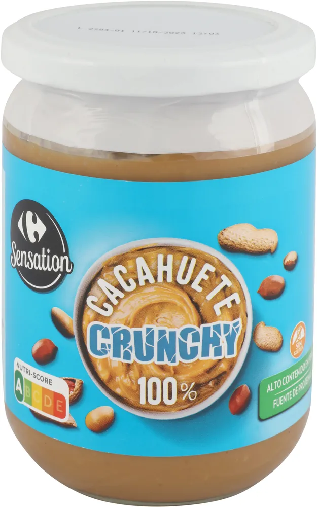 Crema de cacahuete crunchy