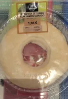 Rosquita serrana con jamón curado