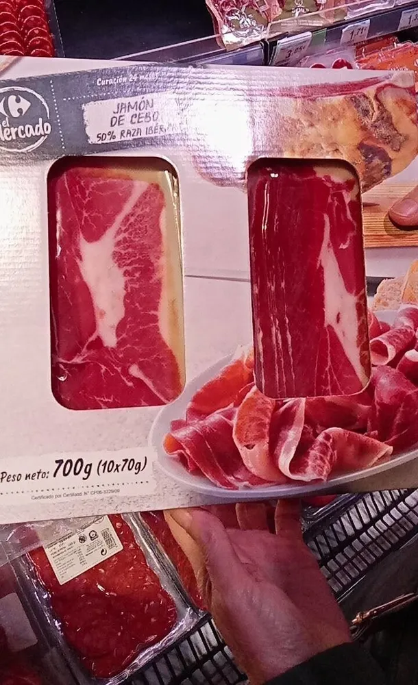 Jamón de cebo