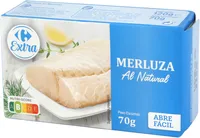 Merluza al natural