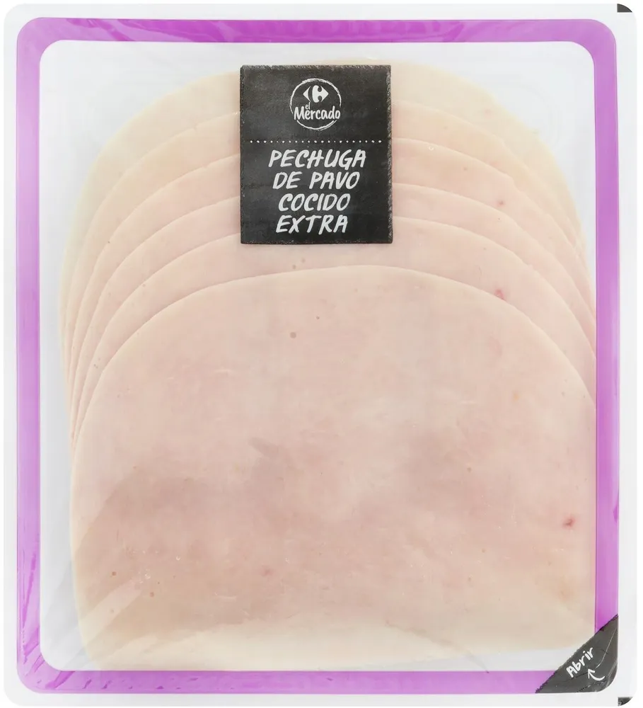 Pechuga de pavo cocida