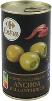 Aceitunas rellenas de anchoa del Cantábrico