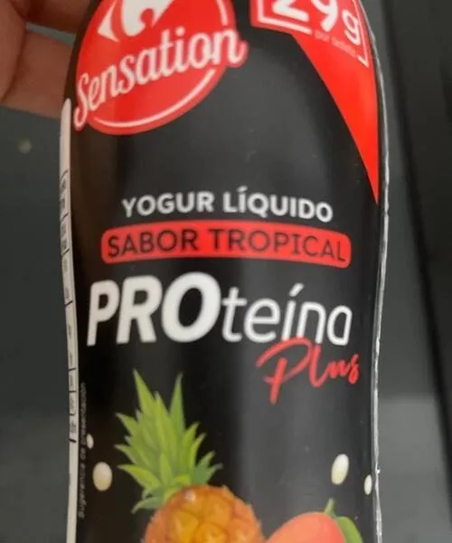 Yogur líquido sabor tropical