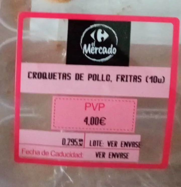 Croquetas de pollo