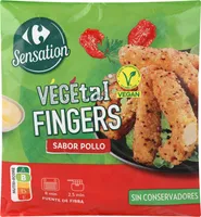 Fingers vegetales sabor pollo