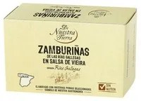 Zamburiñas en salsa de vieiras