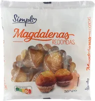 Magdalenas redondas