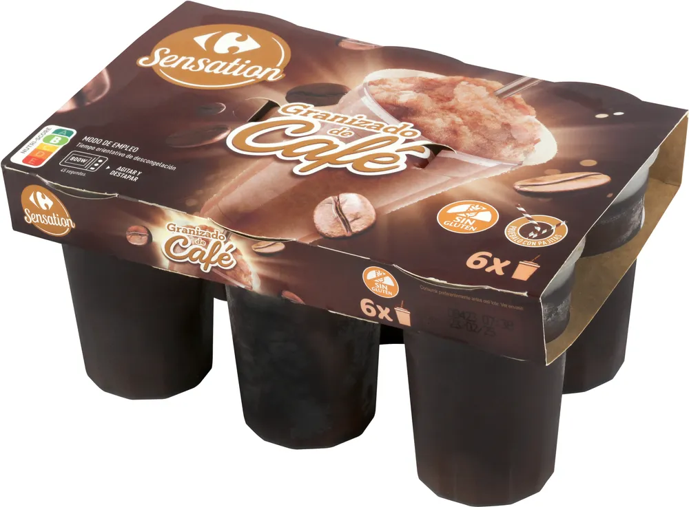 Granizado de café X6