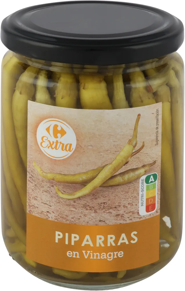 Piparras en vinagre