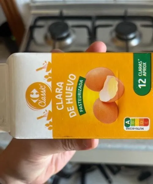 Clara de huevo pasteurizada