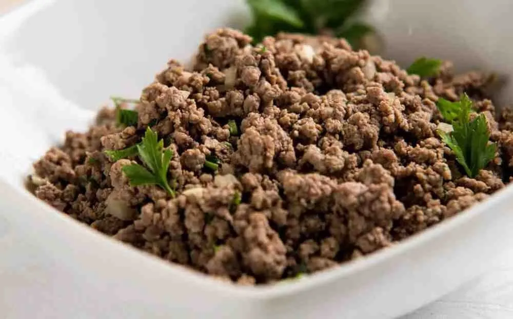Carne picada vacuno angus