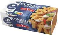 Espirales cocidas