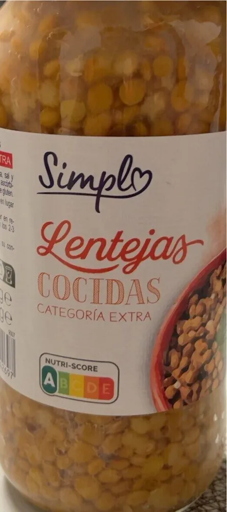 Lentejas cocidas