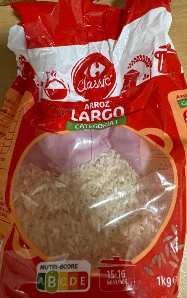 Arroz largo categoría 1
