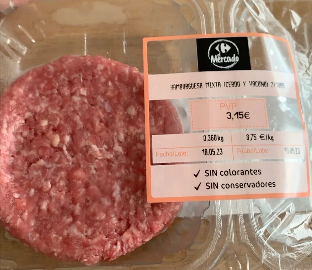 Hamburguesa mixta
