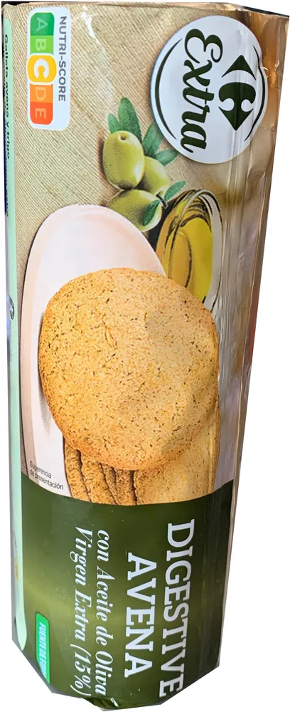 Digestive avena con aceite de oliva virgen extra (15%)