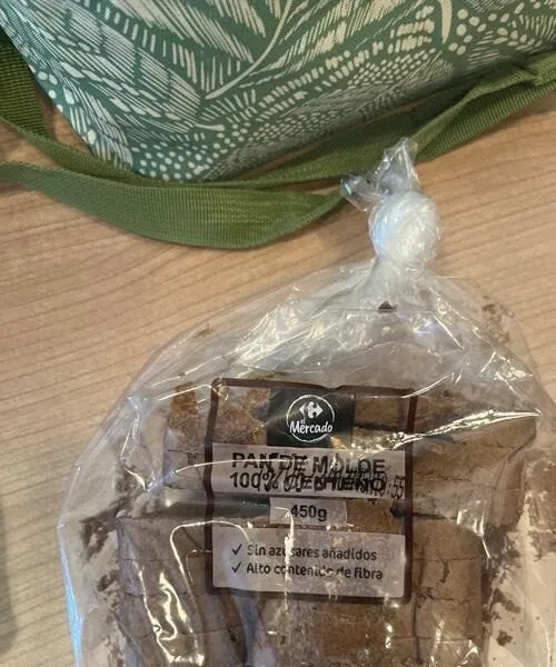 Pan de molde 100% centeno
