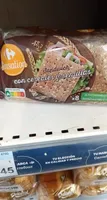 Sandwich con cereales y semillas