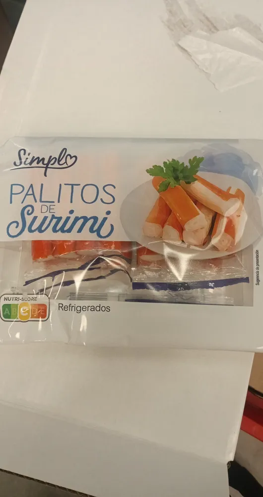 palito de surimi simply