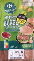 vegetal burger estilo ternera