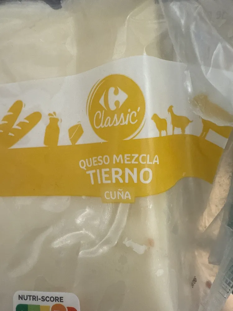Queso Mezclado Tierno Cuña