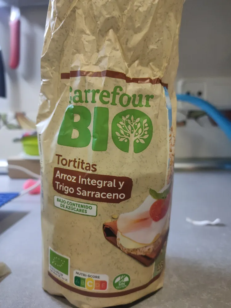 TORTITAS ARROZ INTEGRAL Y TRIGO SARRACENO