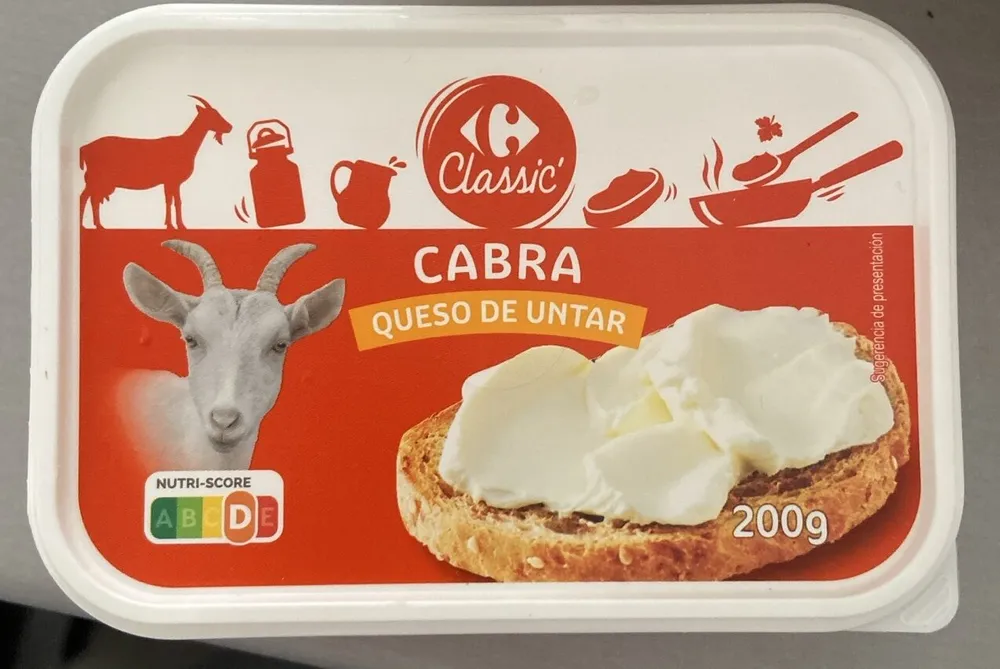 Queso De Untar De Cabra