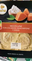 MEZZELUNE CON CALABAZA, MASCARPONE PASTA FRESCA AL HUEVO