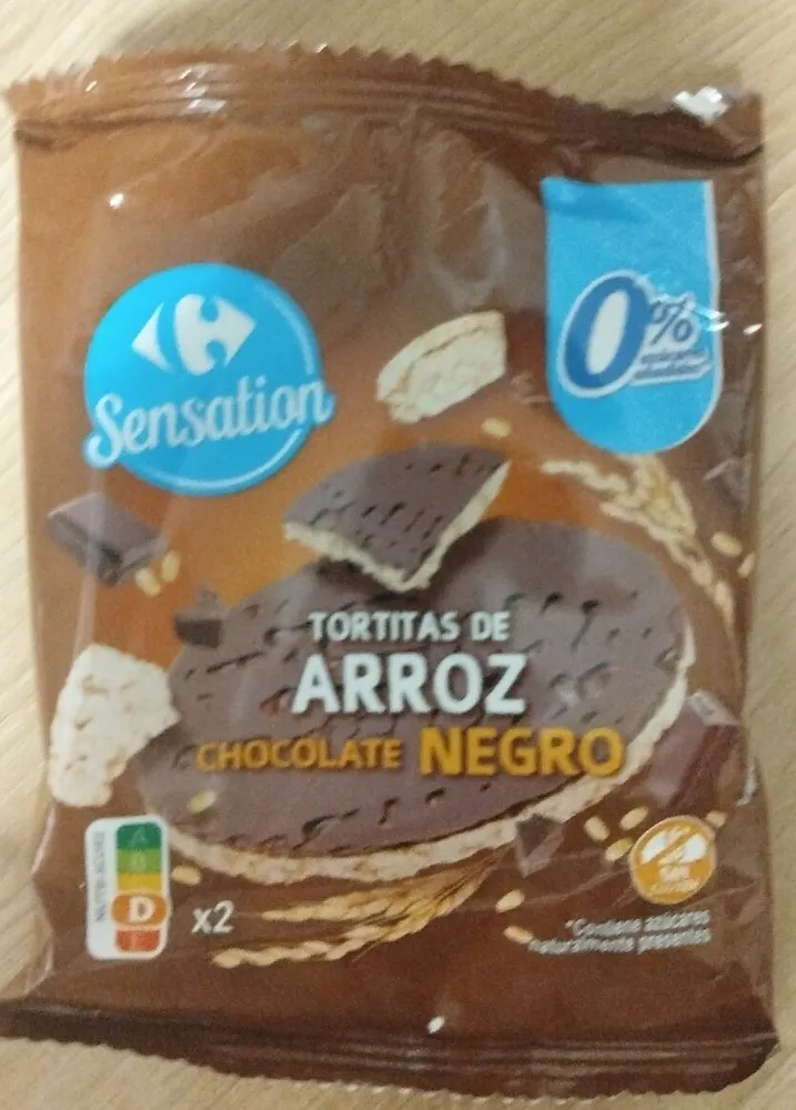 Tortitas De Arroz Con Chocolate Negro
