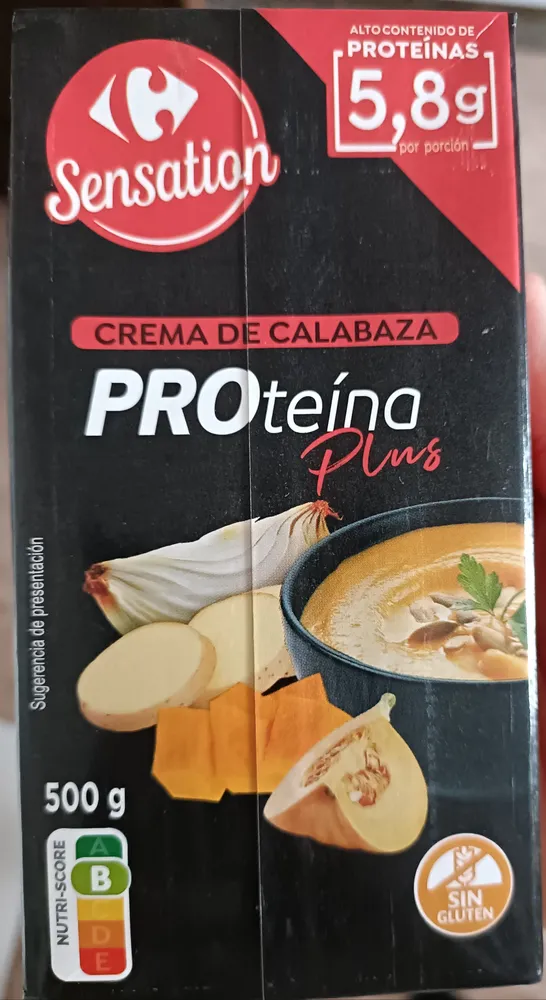 Crema ee calabaza PROteina Plus