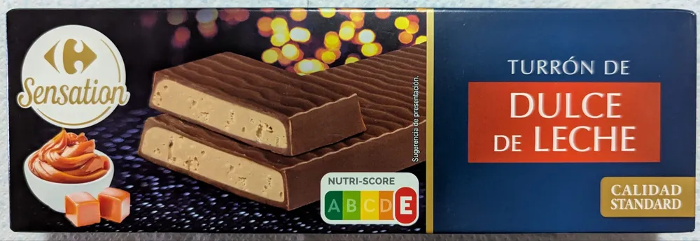 Turrón de Dulce de Leche