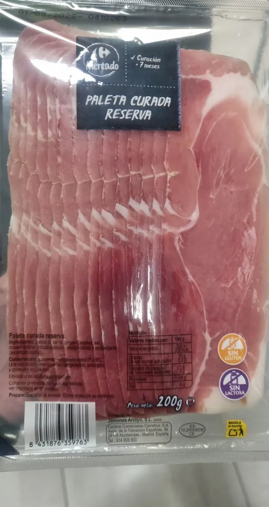 Paleta Curada Reserva