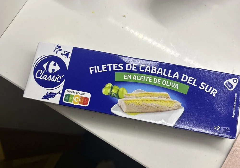 Filetes de caballa del sur