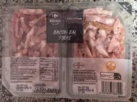 bacon en tiras Carrefour