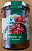 Tomates secos envasado a mano