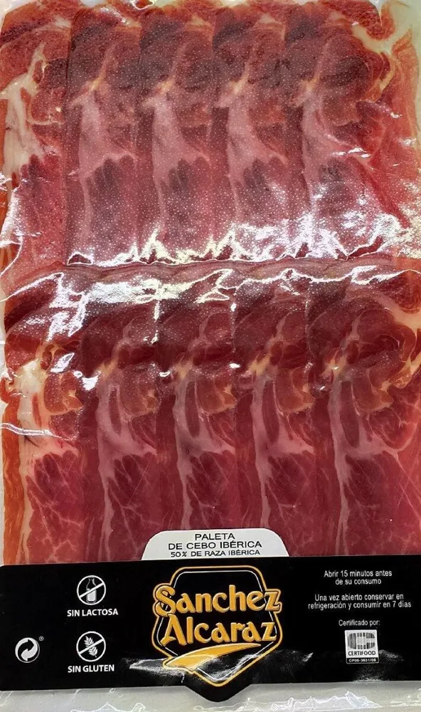 Paleta de cebo ibérica 50% raza ibérica