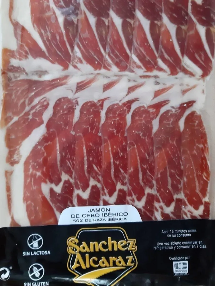 Jamon de cebo ibérico 50% raza ibérica