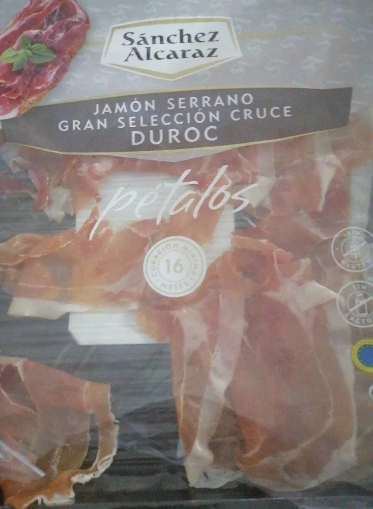 Pétalos de jamón serrano