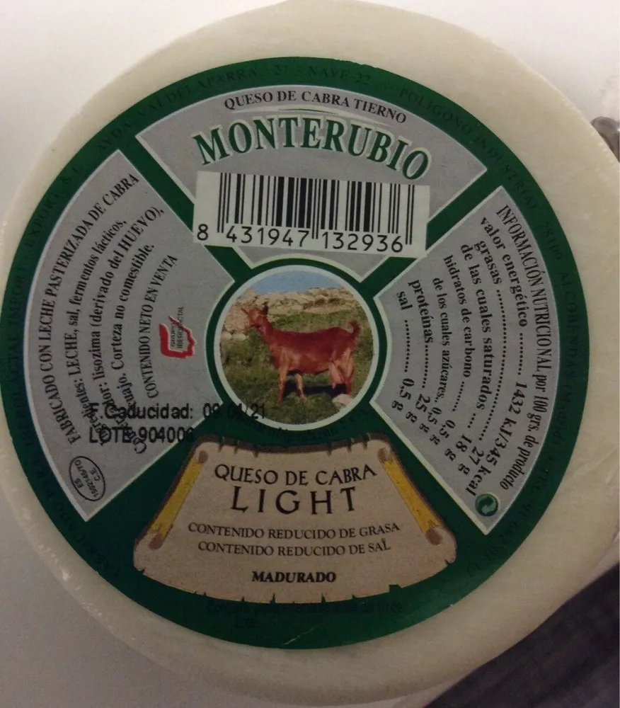 Queso de cabra tierno