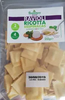 Ravioli ricotta y espinacas