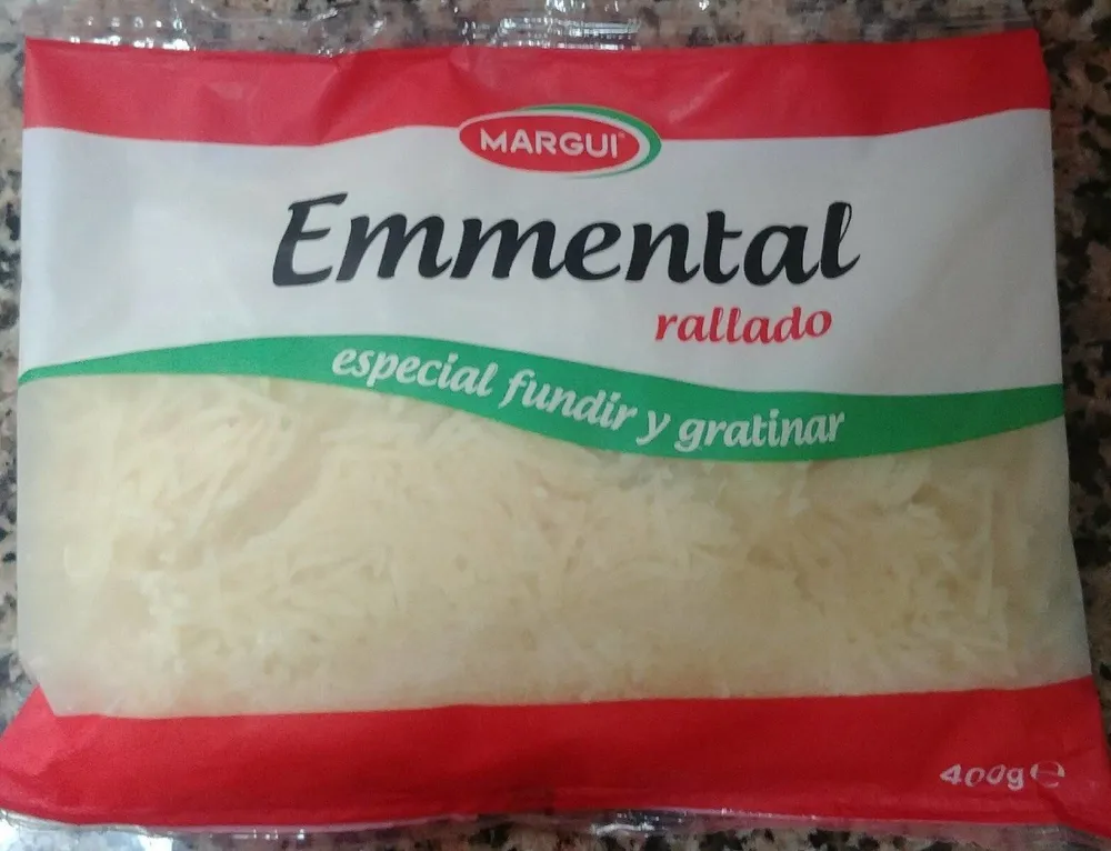 Emmental rallado especial fundir y gratinar