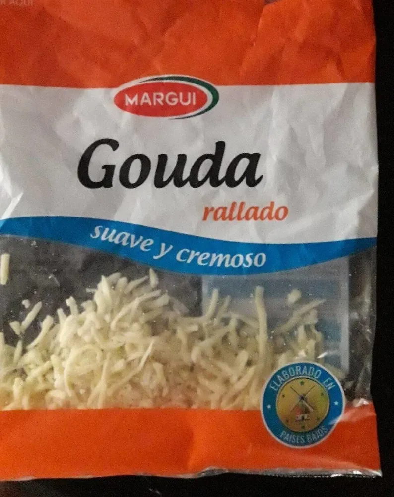 Queso rallado gouda