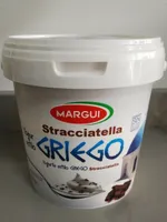 Yogur griego stracciatella