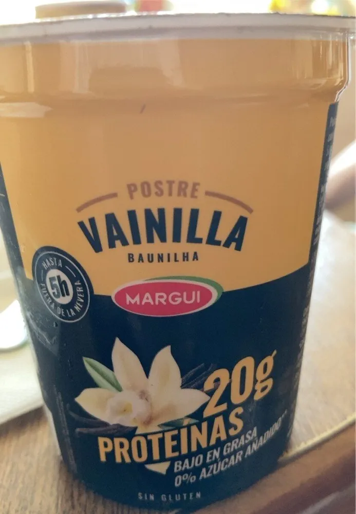 Postre Vainilla